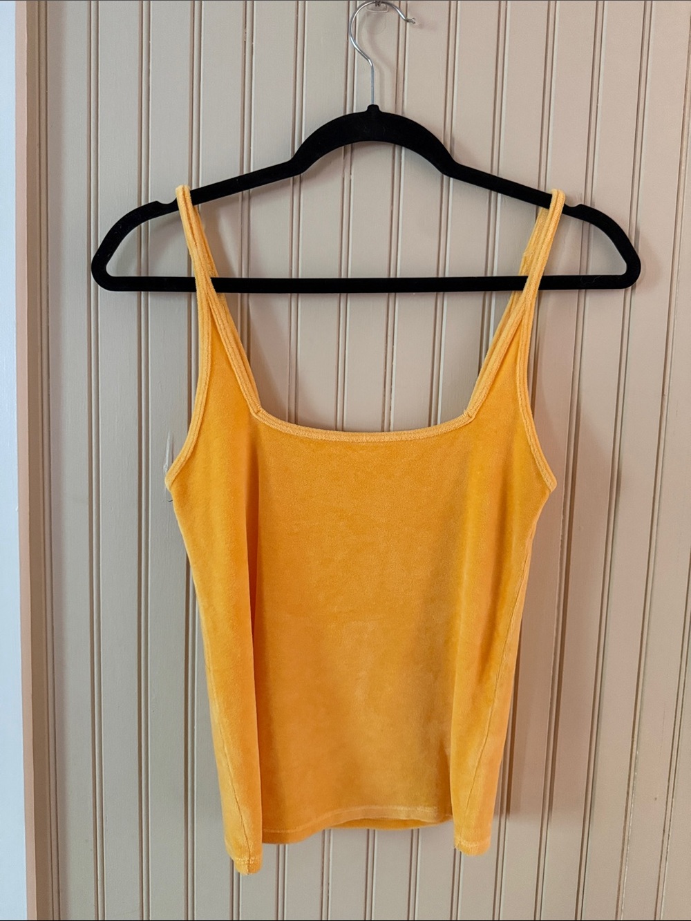 NWOT La Relaxed velvet terry Tank Top